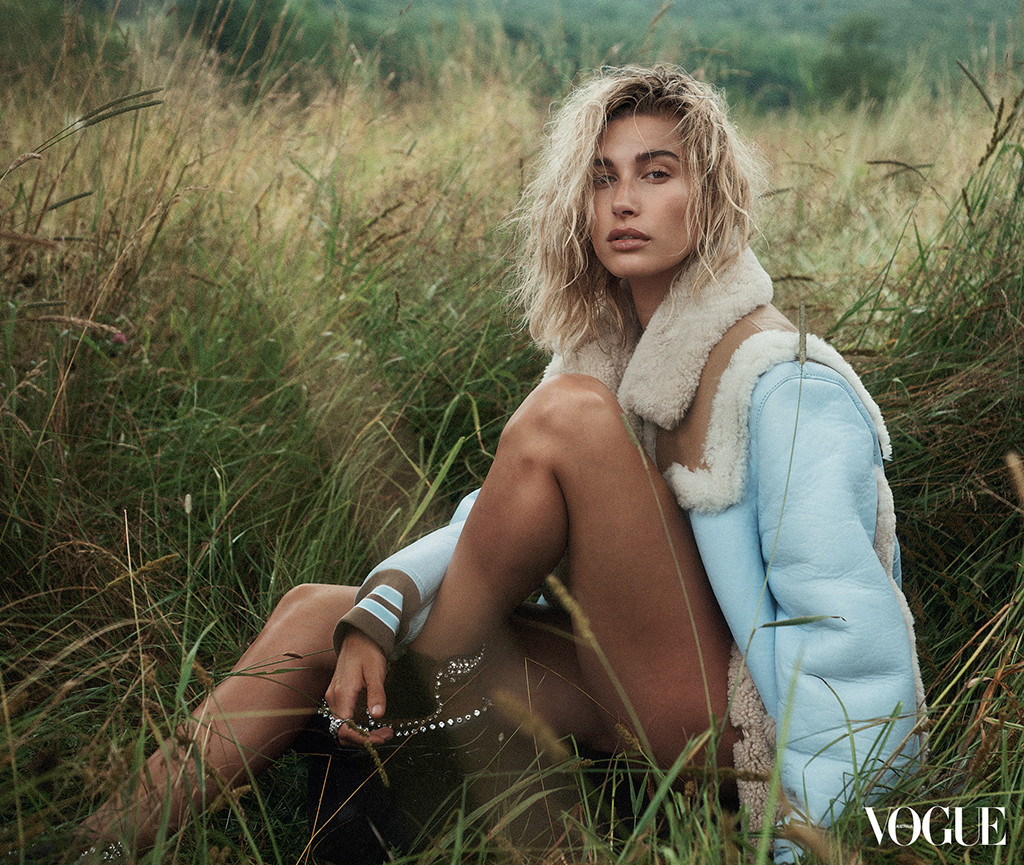 Hailey Bieber, Vogue Australia, October 2019